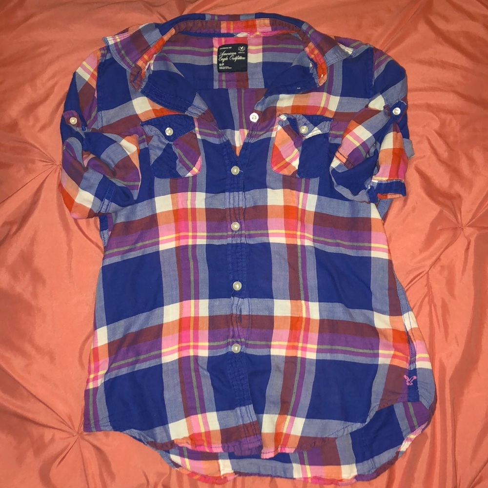 👚American Eagle outfitters button up shirt👚